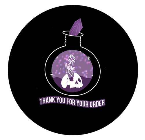 Halloween stickers for wax melts, candles and home fragrance businesses. Will you be mixing up your customer's favorite scents this year? 👻 Your Halloween stickers will be printed on our 45mm premium round gloss/matte sticker paper, depending on the finish you select. Shipping will be calculated at checkout.